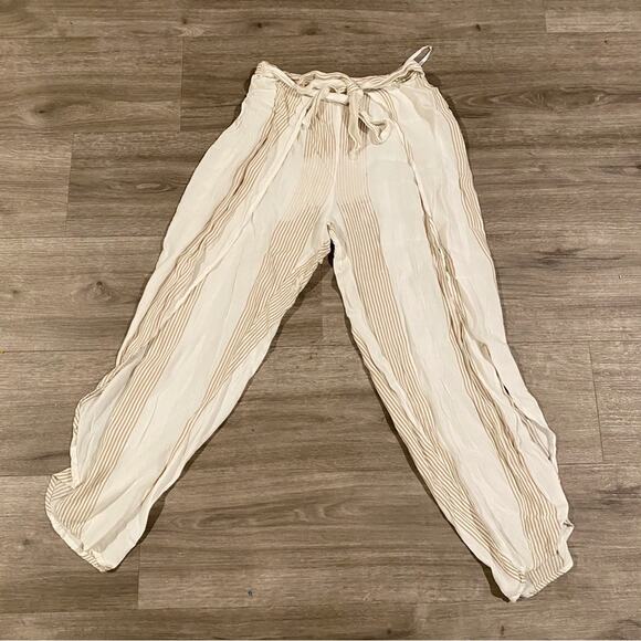 Faithful the Brand Es Torrent Capri Pant Stripe Medium - Picture 1 of 8